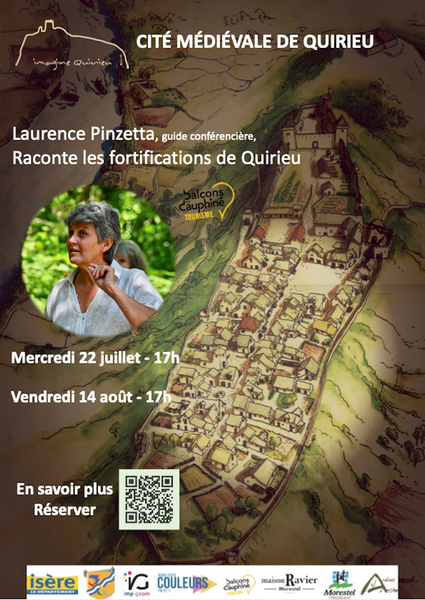 Visite guidée : Raconte moi les fortifications de Quirieu