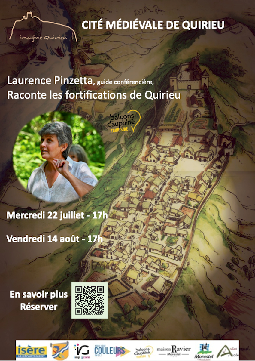 Visite guidée : Raconte moi les fortifications de Quirieu
