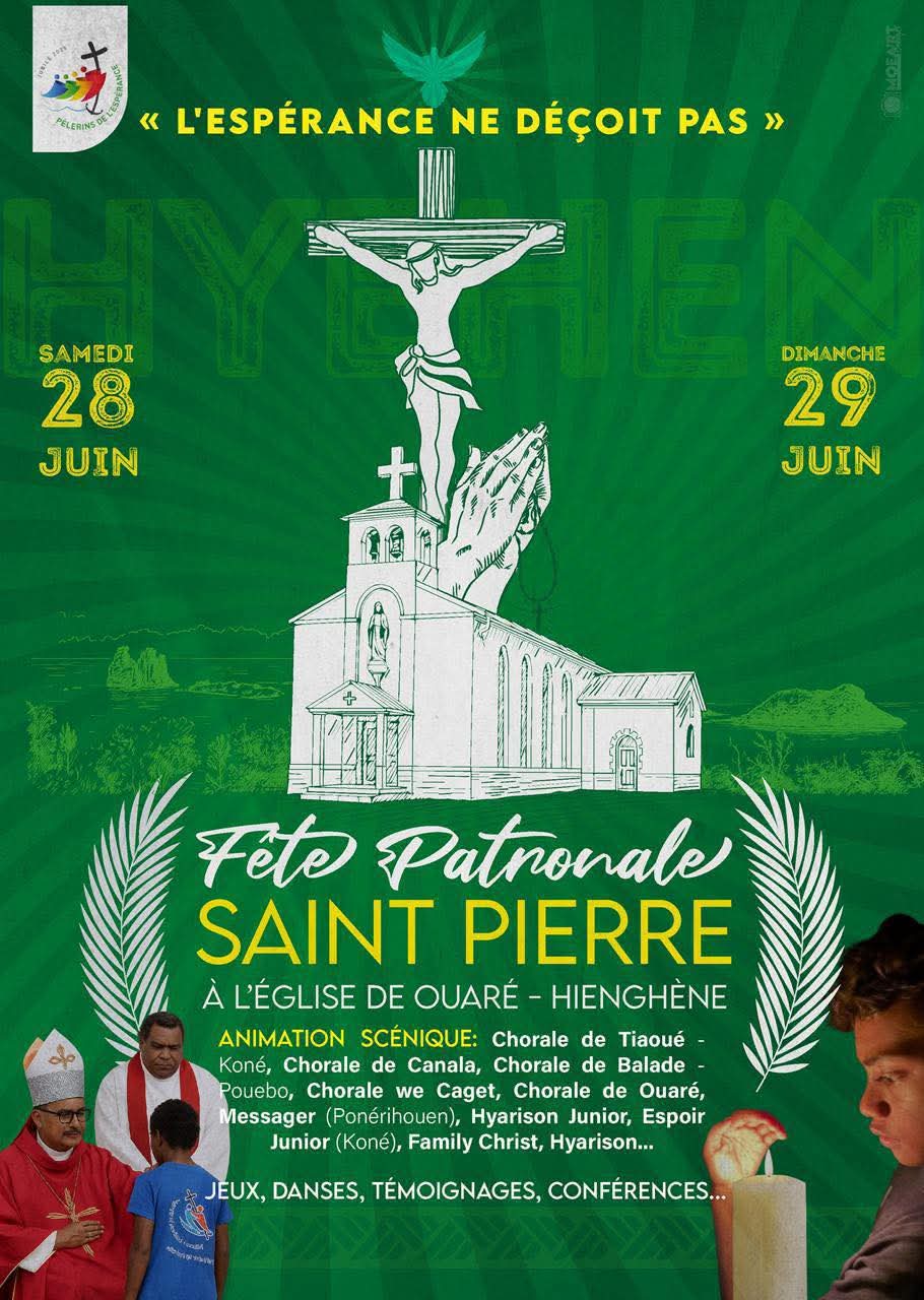Fête patronale Saint-Pierre à Ouaré Hienghène