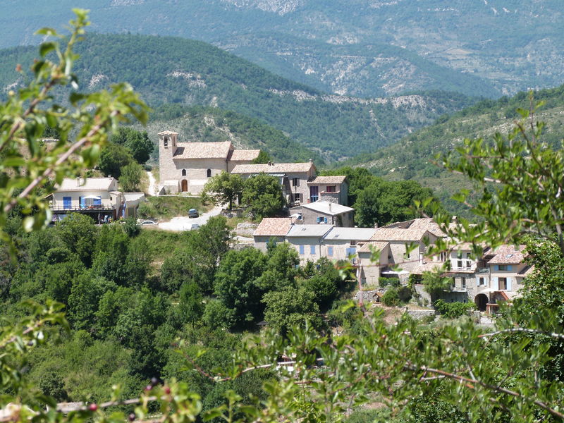 Village d'Eourres - © Communauté de communes du Sisteronais Buëch