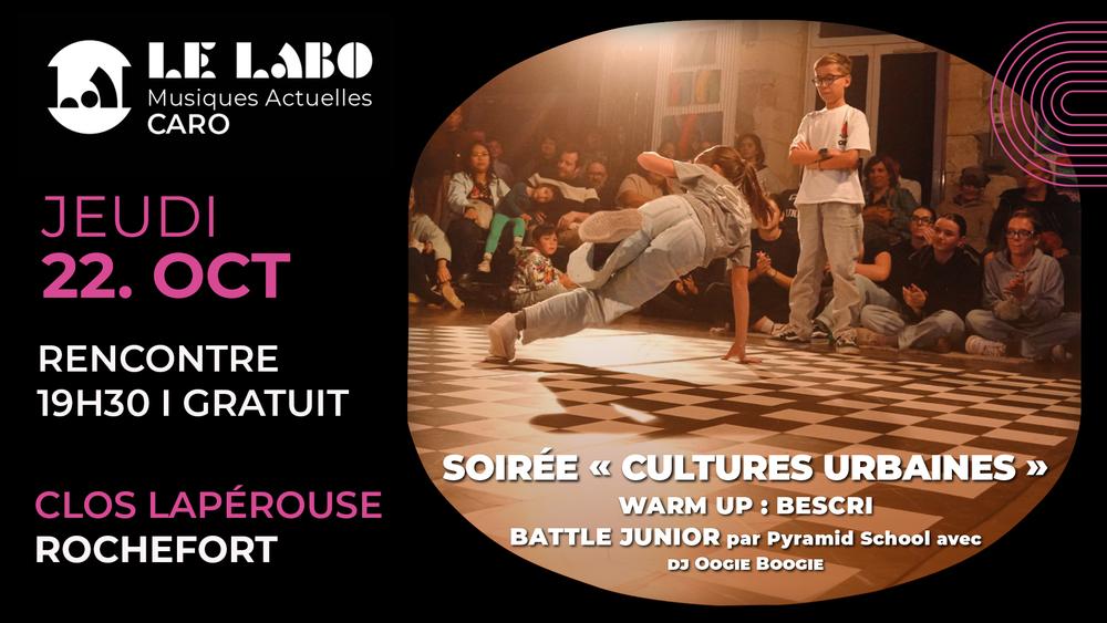 Soirée cultures urbaines