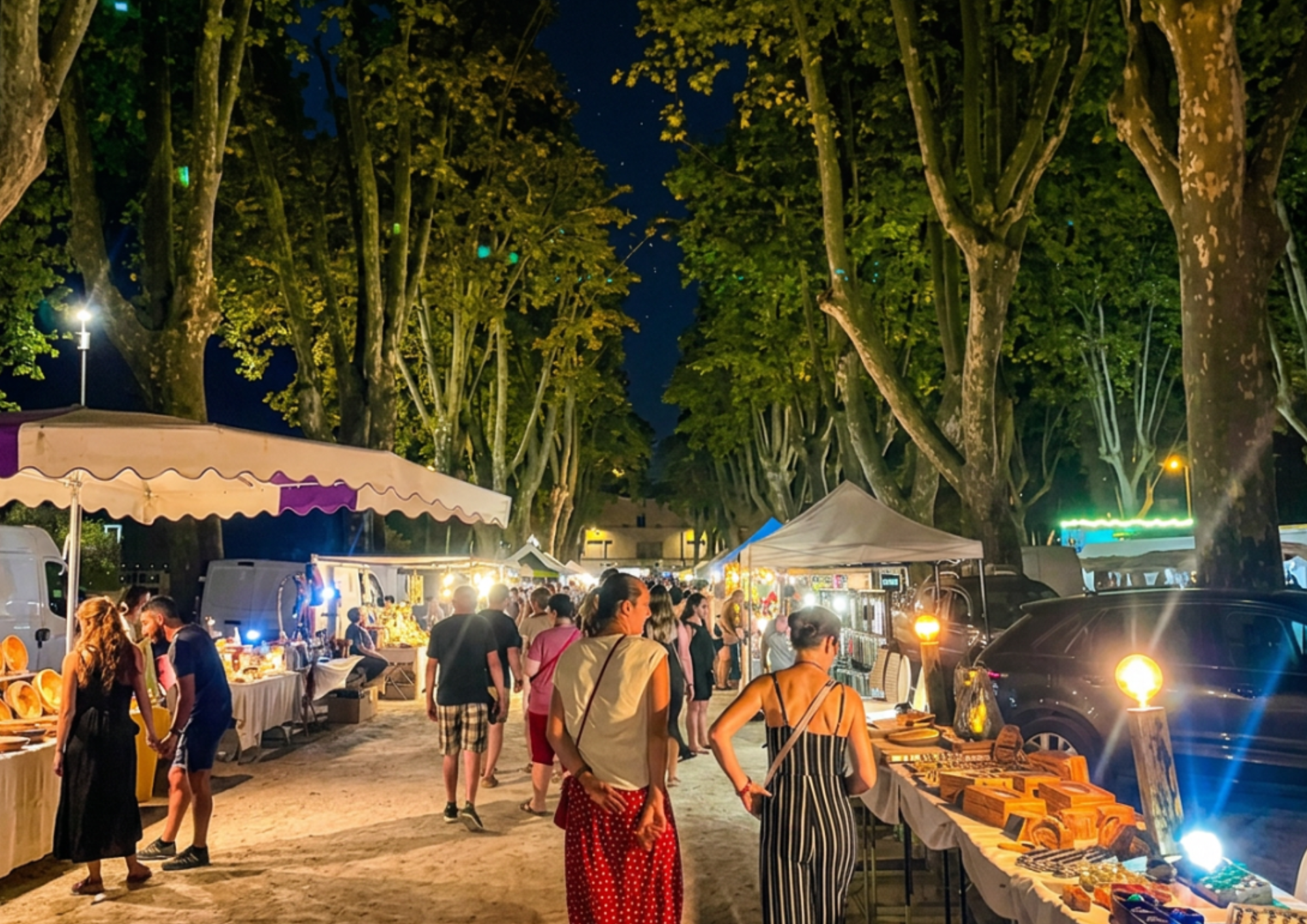 Marché nocturne de l'été - Tournon "Dites Oui à l'été"
