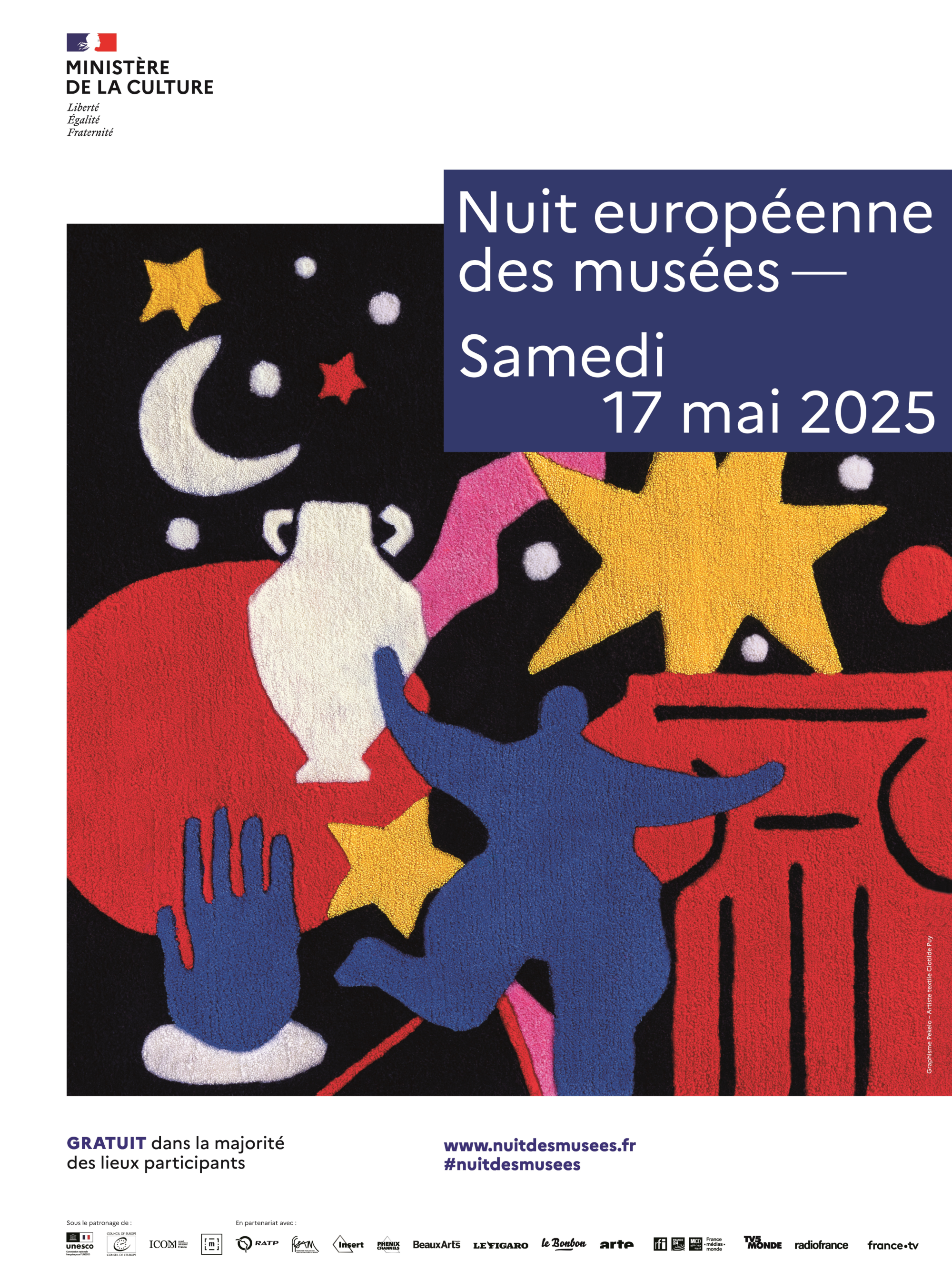 Nuit européenne des Musées - Affiche 2025