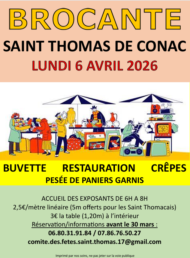 Brocante et vide-grenier