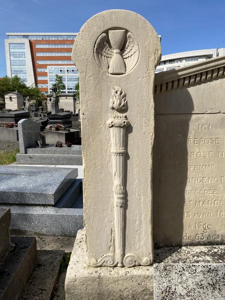 Tombe de Claude-François Mongenot au cimetière Nord de Saint-Mandé_Saint-Mandé 