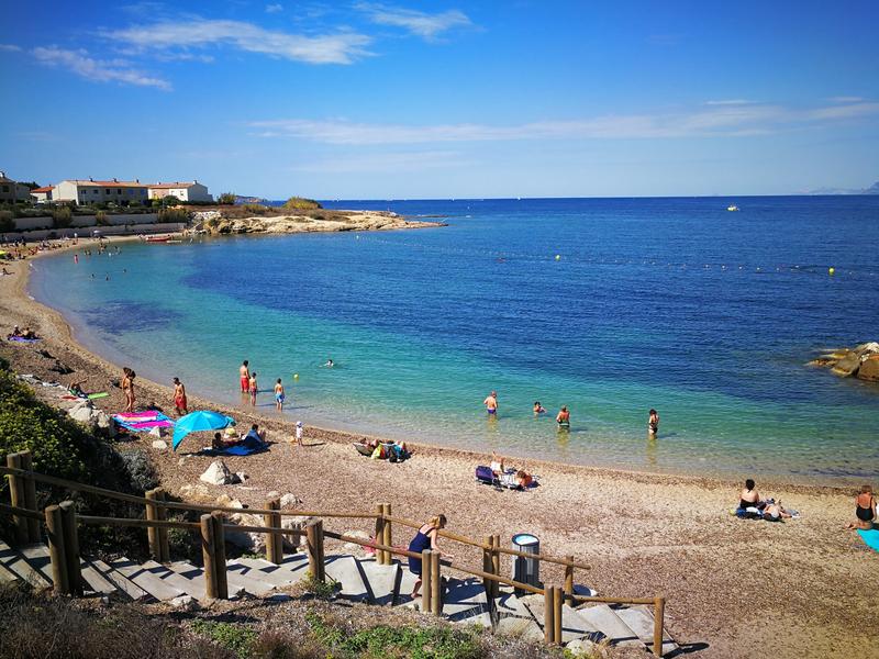 Plage de la Coudoulière