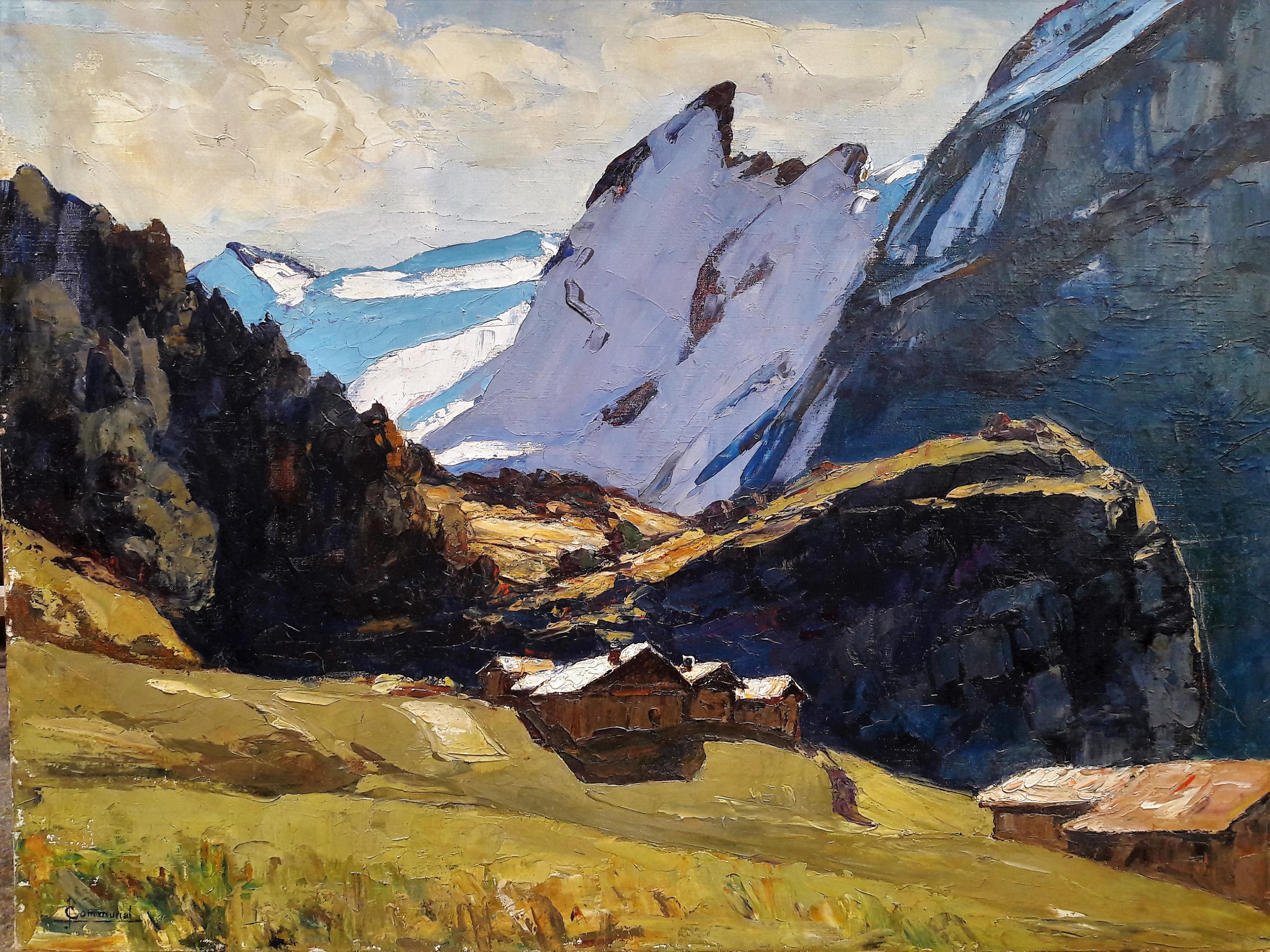 Exposition Joseph Communal (1876-1962), Les Alpes et au-delà