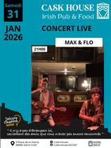 Concert de Max & Flo au Cask House_Saint-Chef