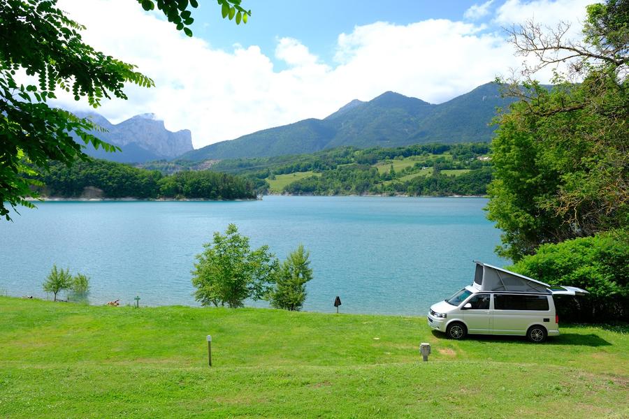 camping lac du Sautet