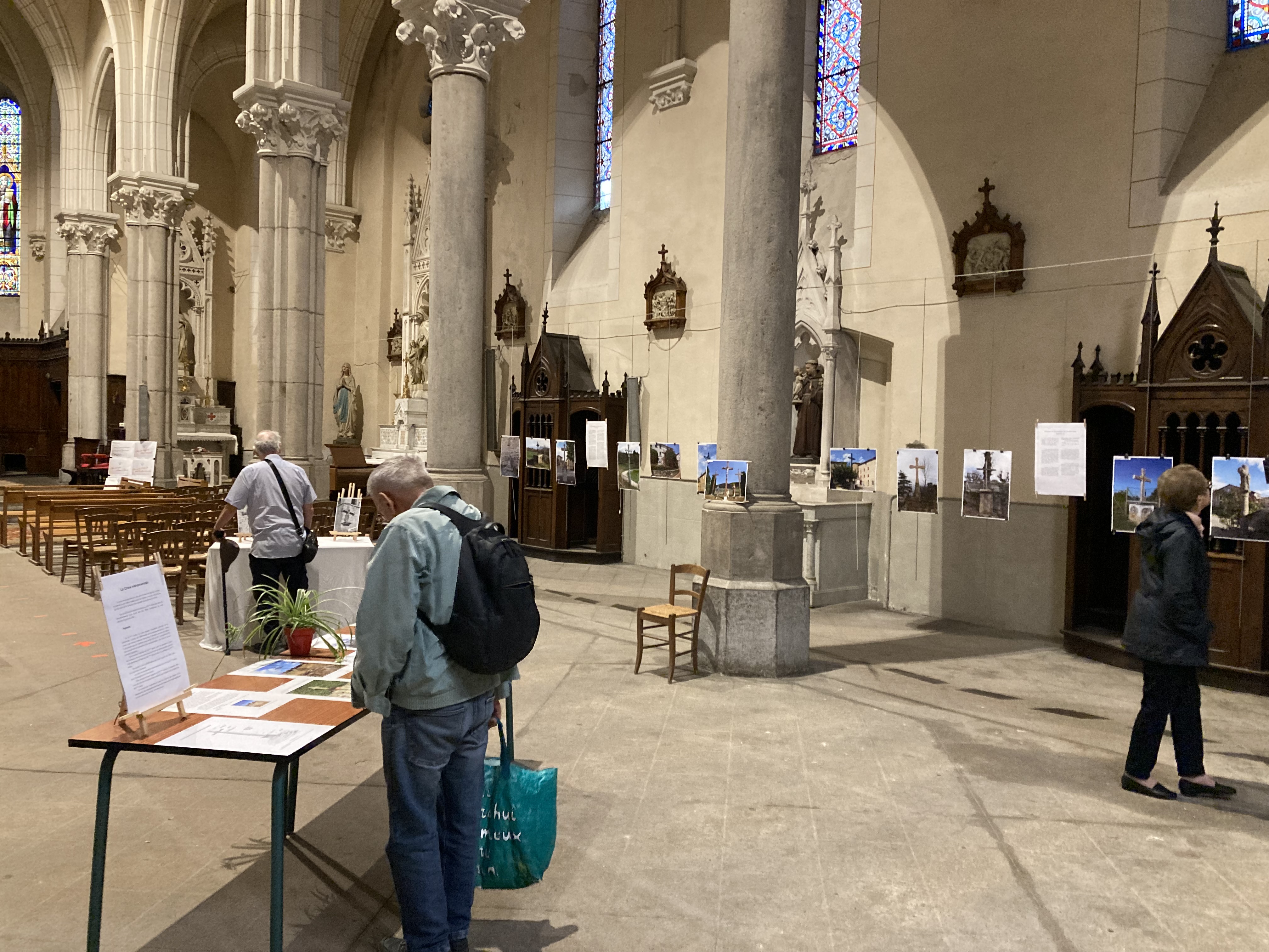 Exposition à Saint-Joseph de Cance