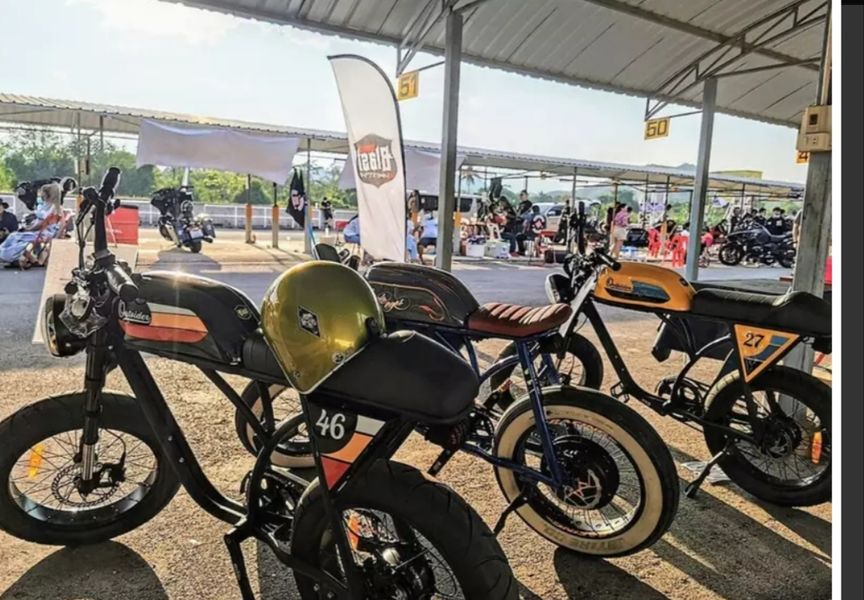 Location de vélos électrique vintage avec les bikes à papa - 1/2 journée