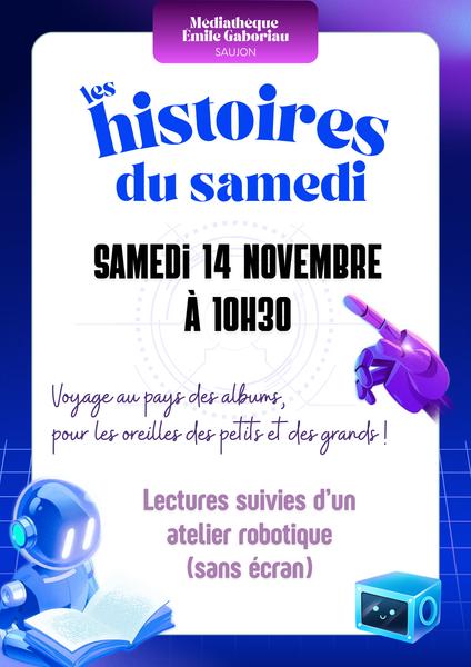 Histoires du Samedi - Robots