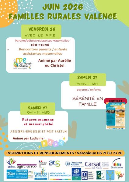 Rencontres parents/enfants/assistantes maternelles avec le RPE