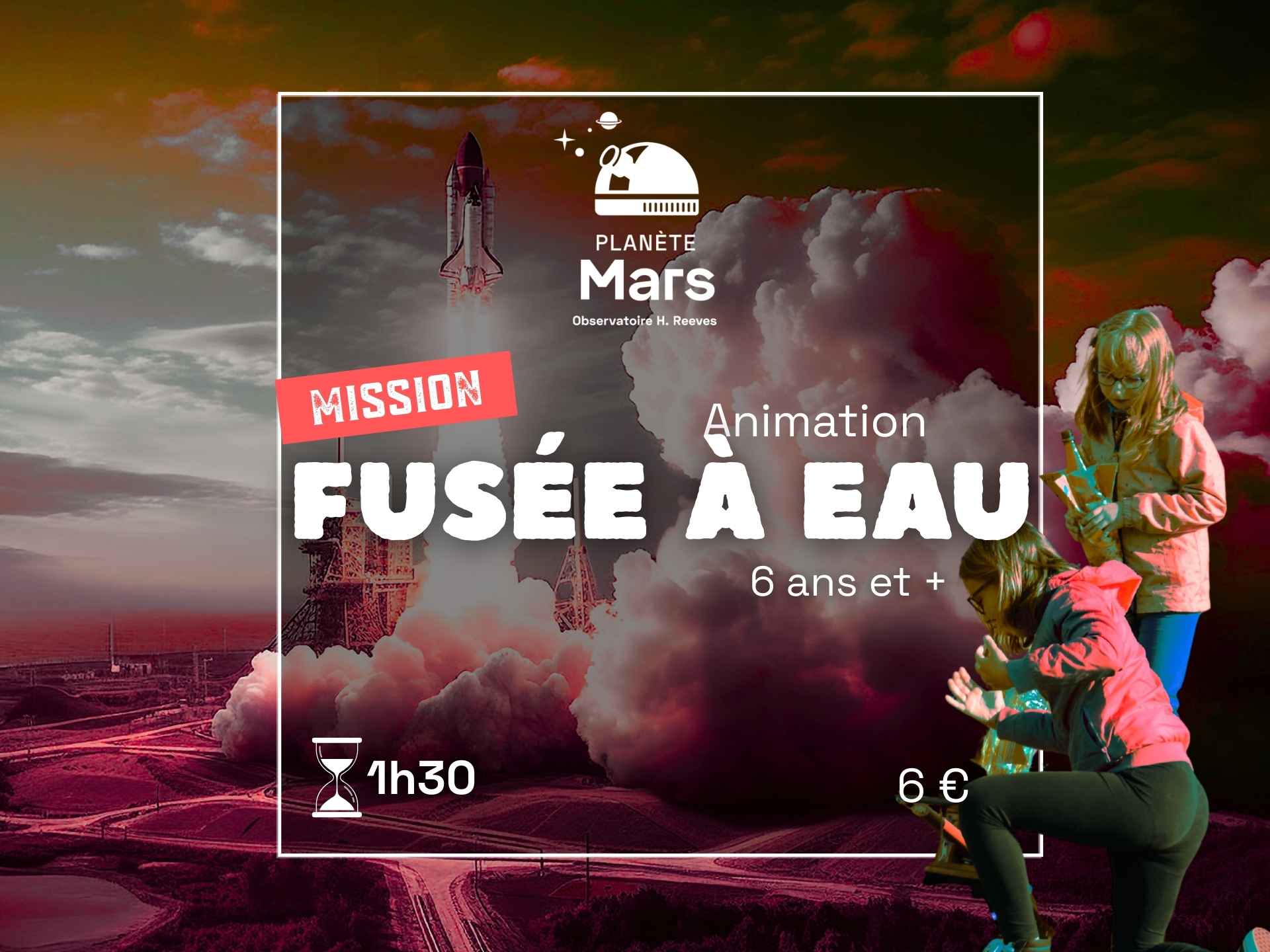 Mission fusées à eau : défi pour jeunes ingénieurs