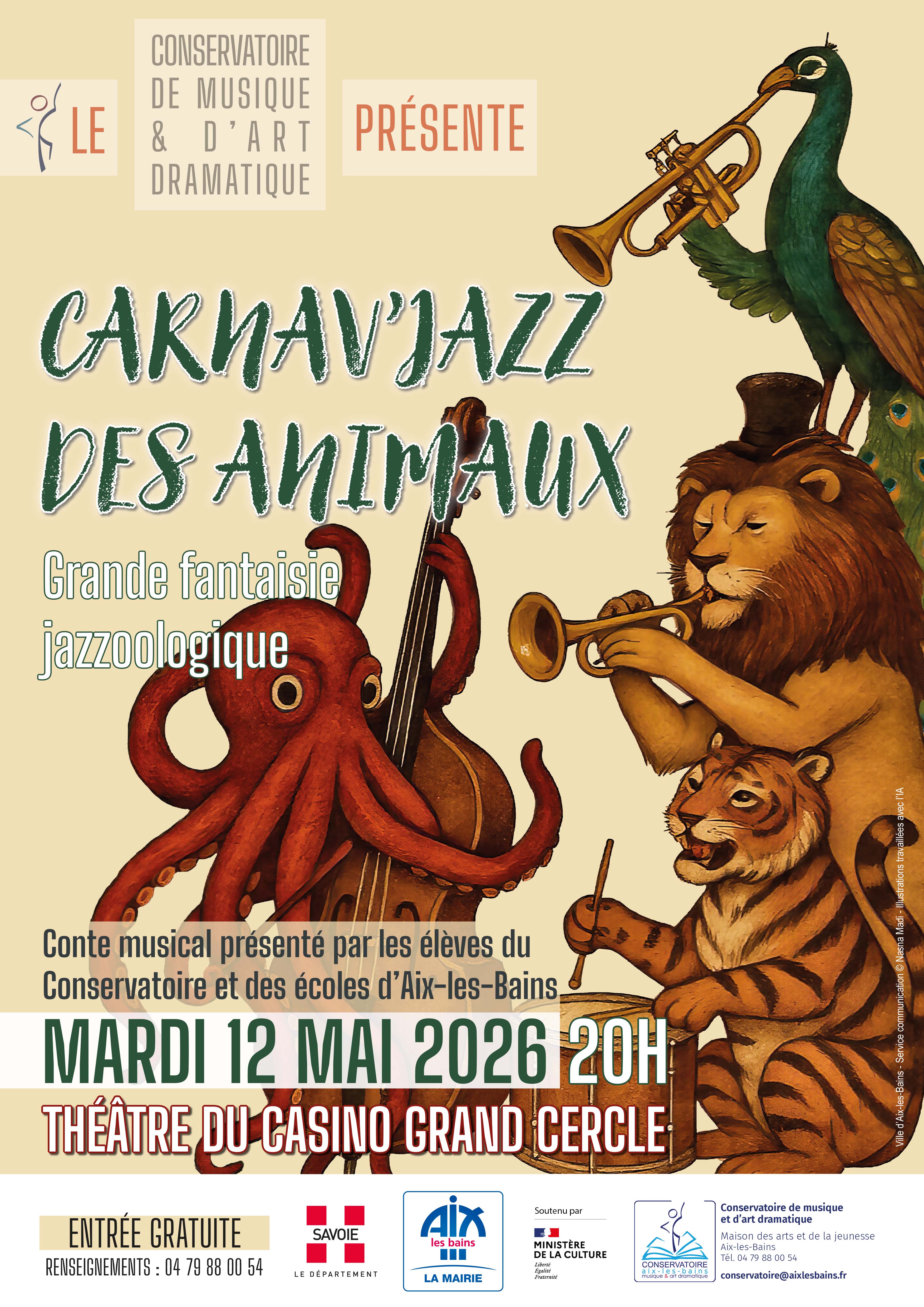 Carnav'Jazz des Animaux, Grande Fantaisie Jazzoo-logique
