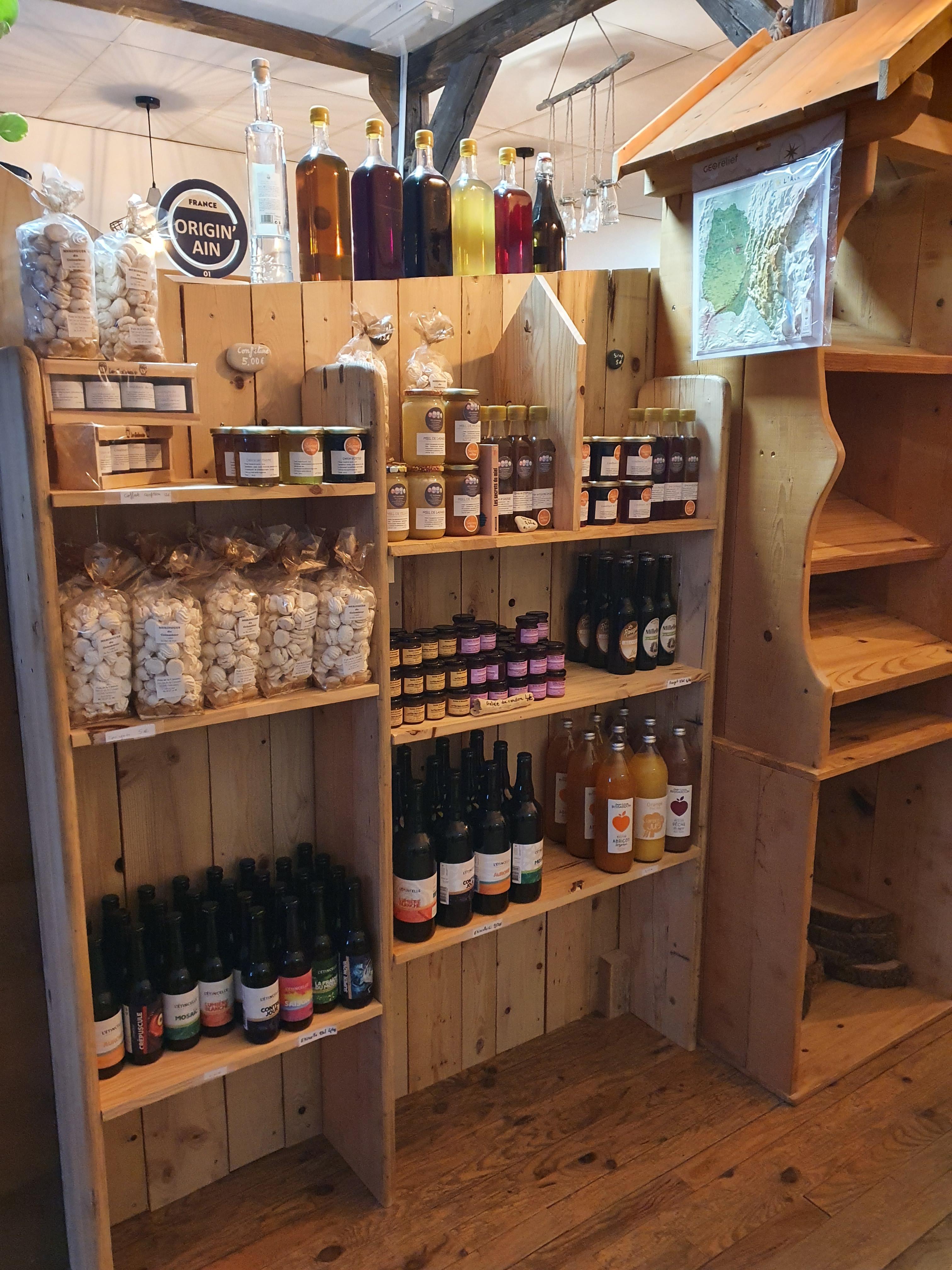 Ain's Temps Loisirs: local products shop in Plans d'Hotonnes