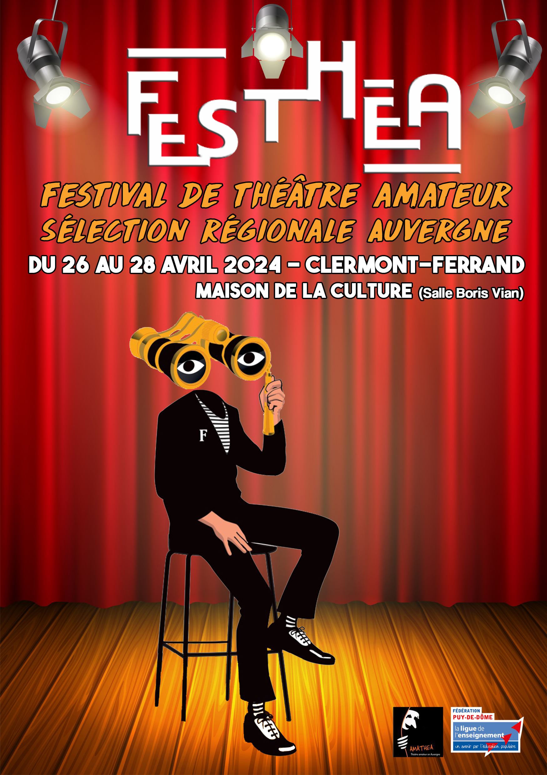 Festhéa 2024 : Sélection régionale Auvergne théâtre amateur | Maison de la Culture