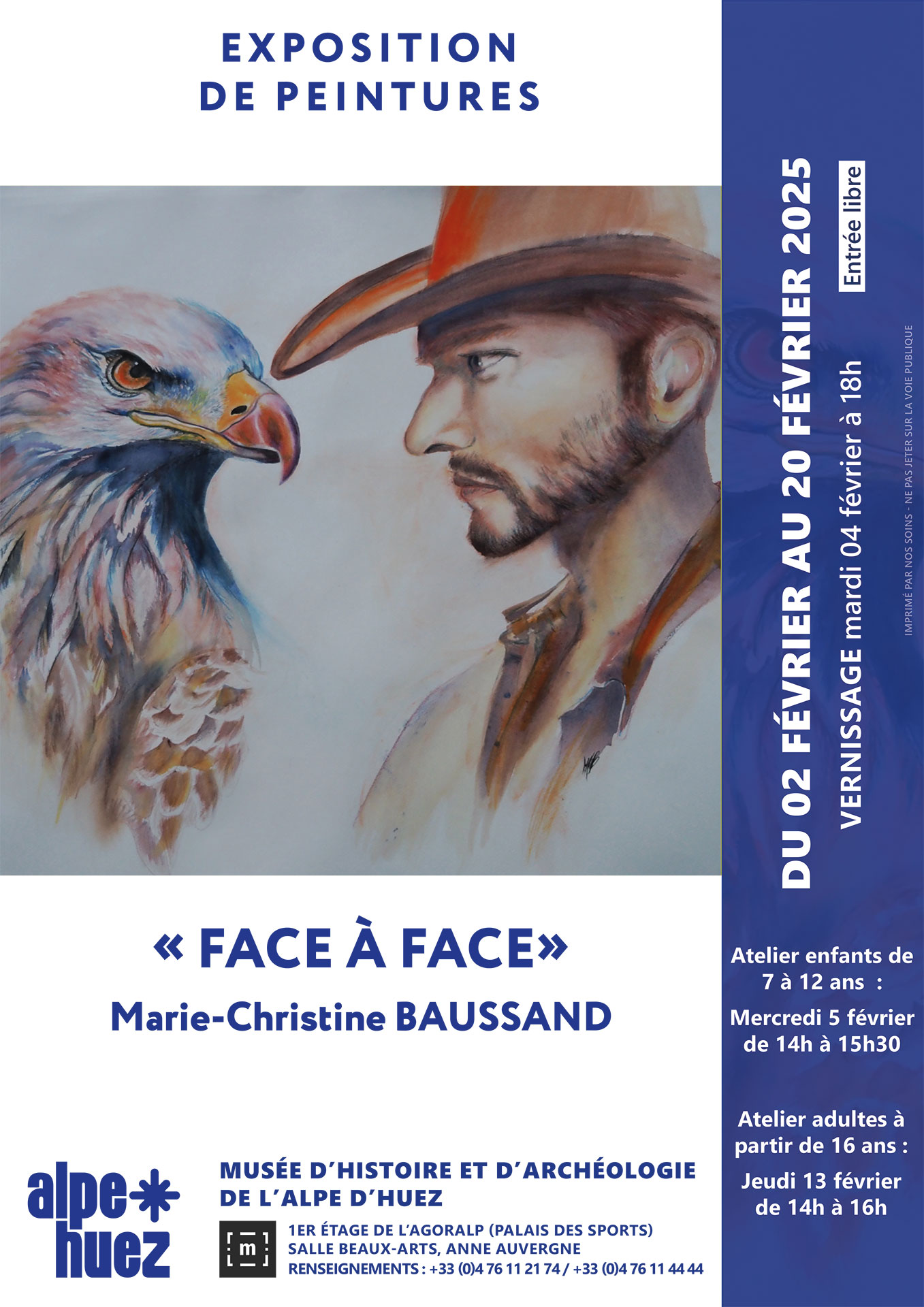 Exposition de peintures de Marie-Christine Baussand