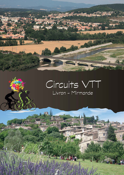 Couverture pochette Circuits VTT - Livron-Mirmande