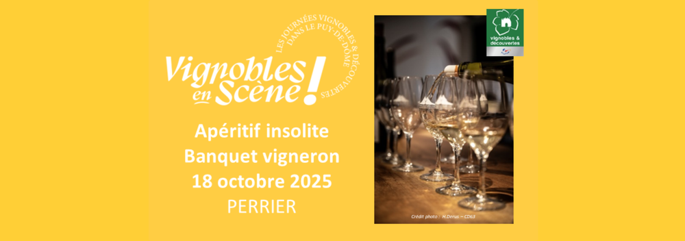 Banquet Insolite au cœur des Côtes d'Auvergne