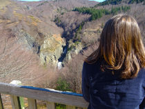 Péreyres - Vue sur les cascades du Ray Pic depuis le belvédère ©Maeva-lopez ©OTASV