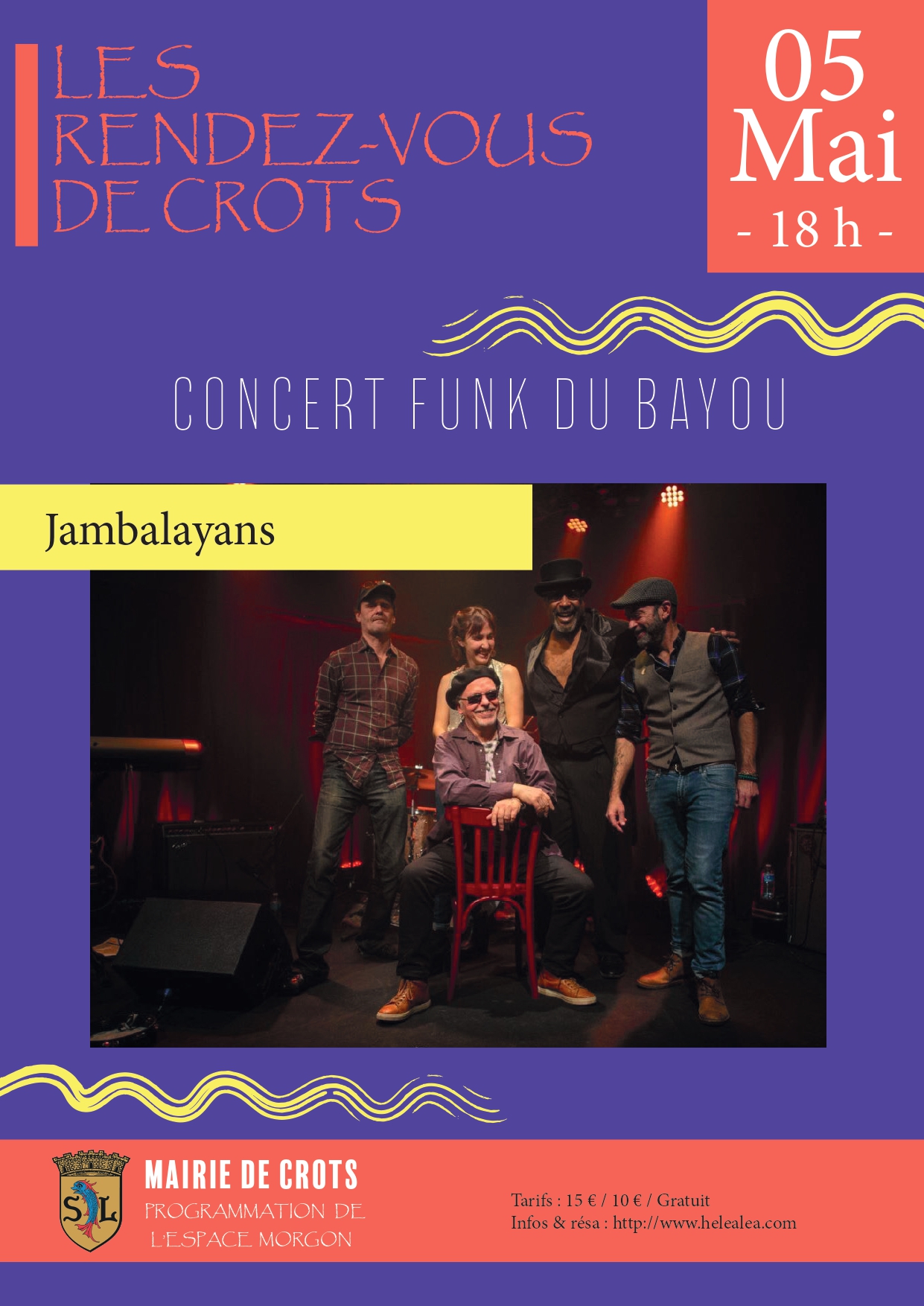 Concert "Jambalayans" CROTS