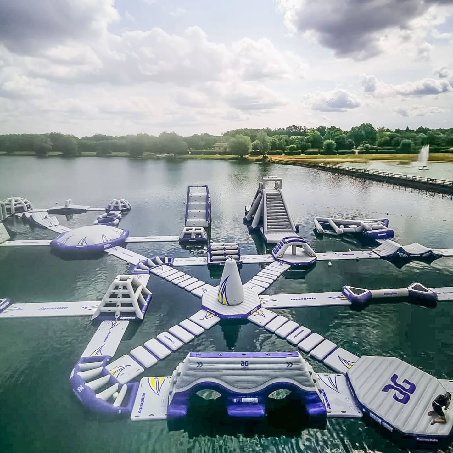 Aquaparc Befun au Lac de Cormoranche