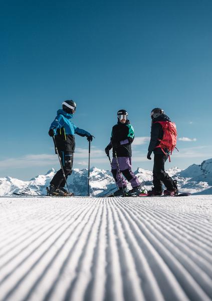 Officiële opening van het skiresort