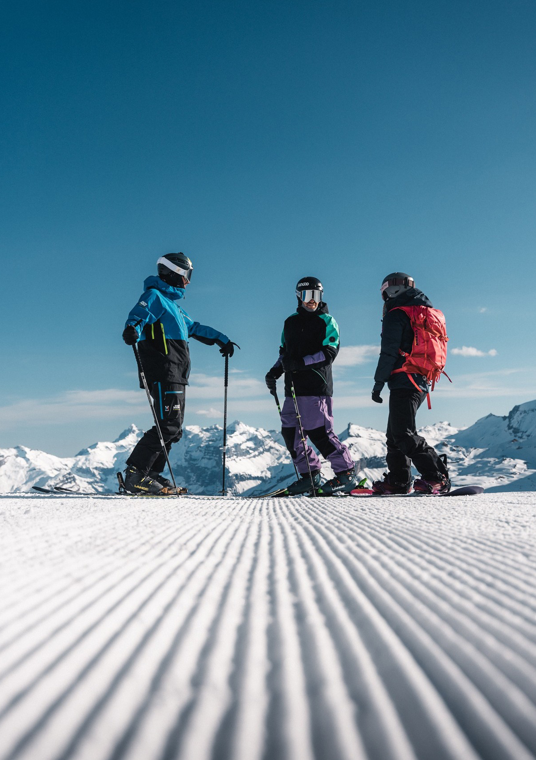 1er skieur de la saison