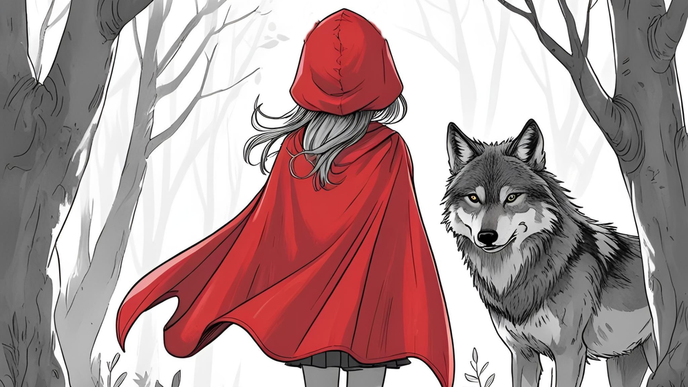 Contes, jeux et bricolage : la petite fille et le loup