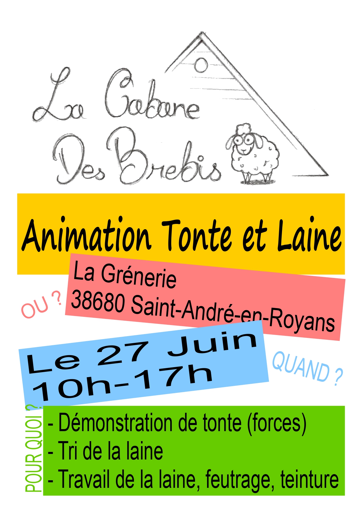 Animation tonte et laine_Saint-André-en-Royans