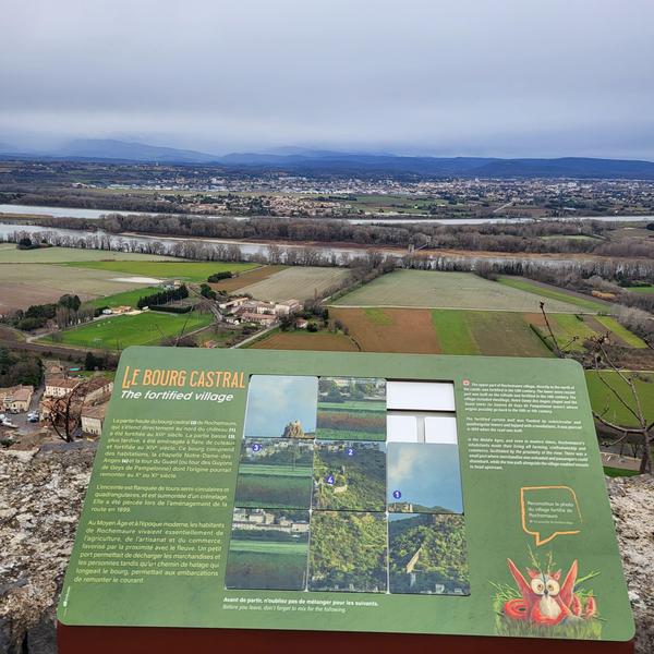 Parcours de visite au château de Rochemaure_Rochemaure