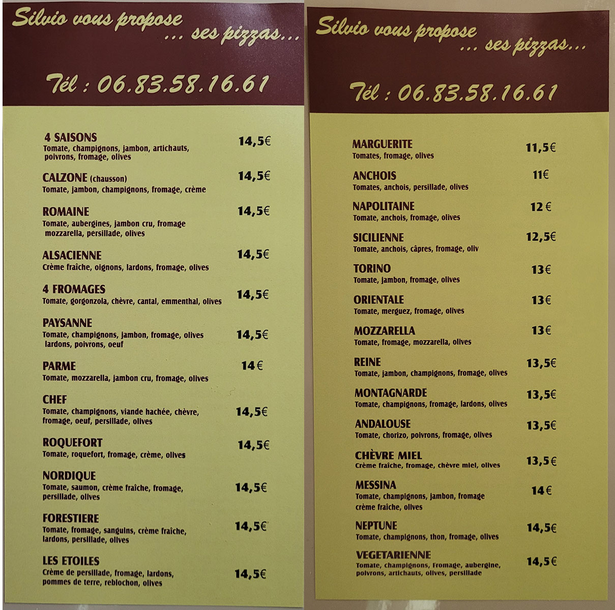 Camion pizza