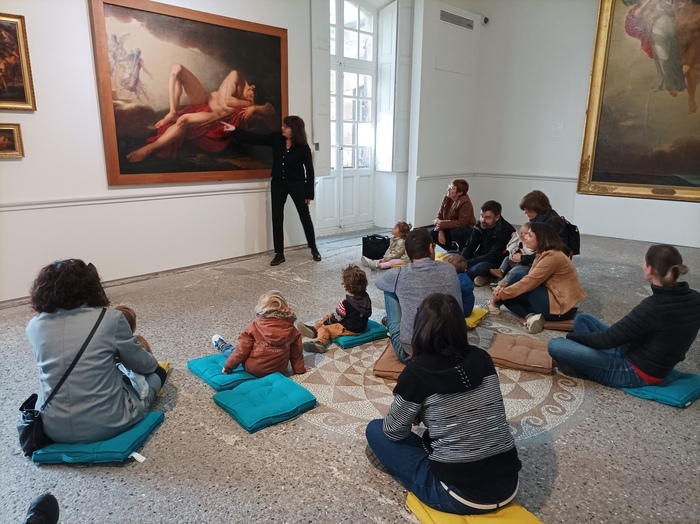 Visite des tout-petits – « Le musée à petits pas »