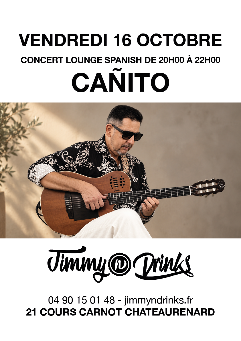 Concert "Cañito" chez Jimmy n Drinks