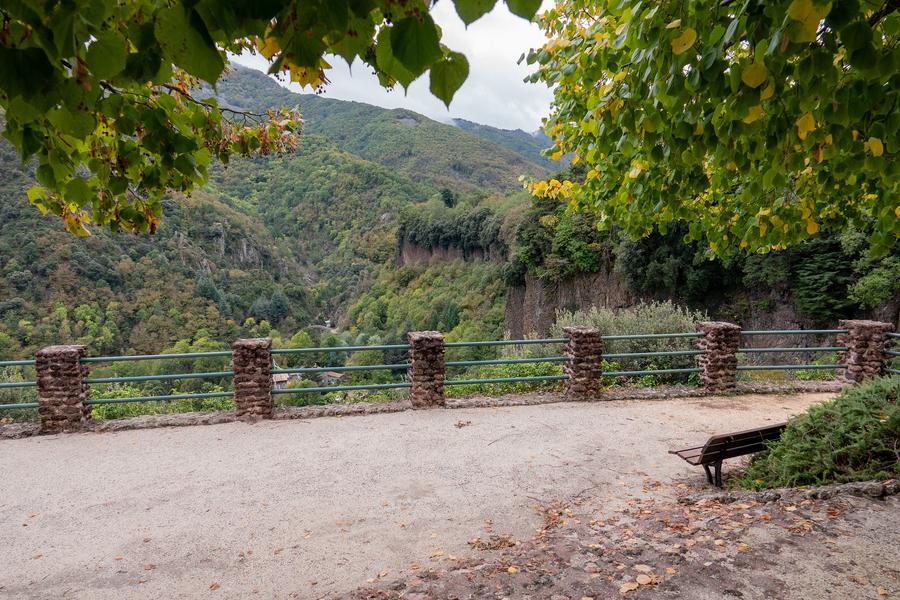 Thueyts - Belvédère de la Gueule d'enfer - automne