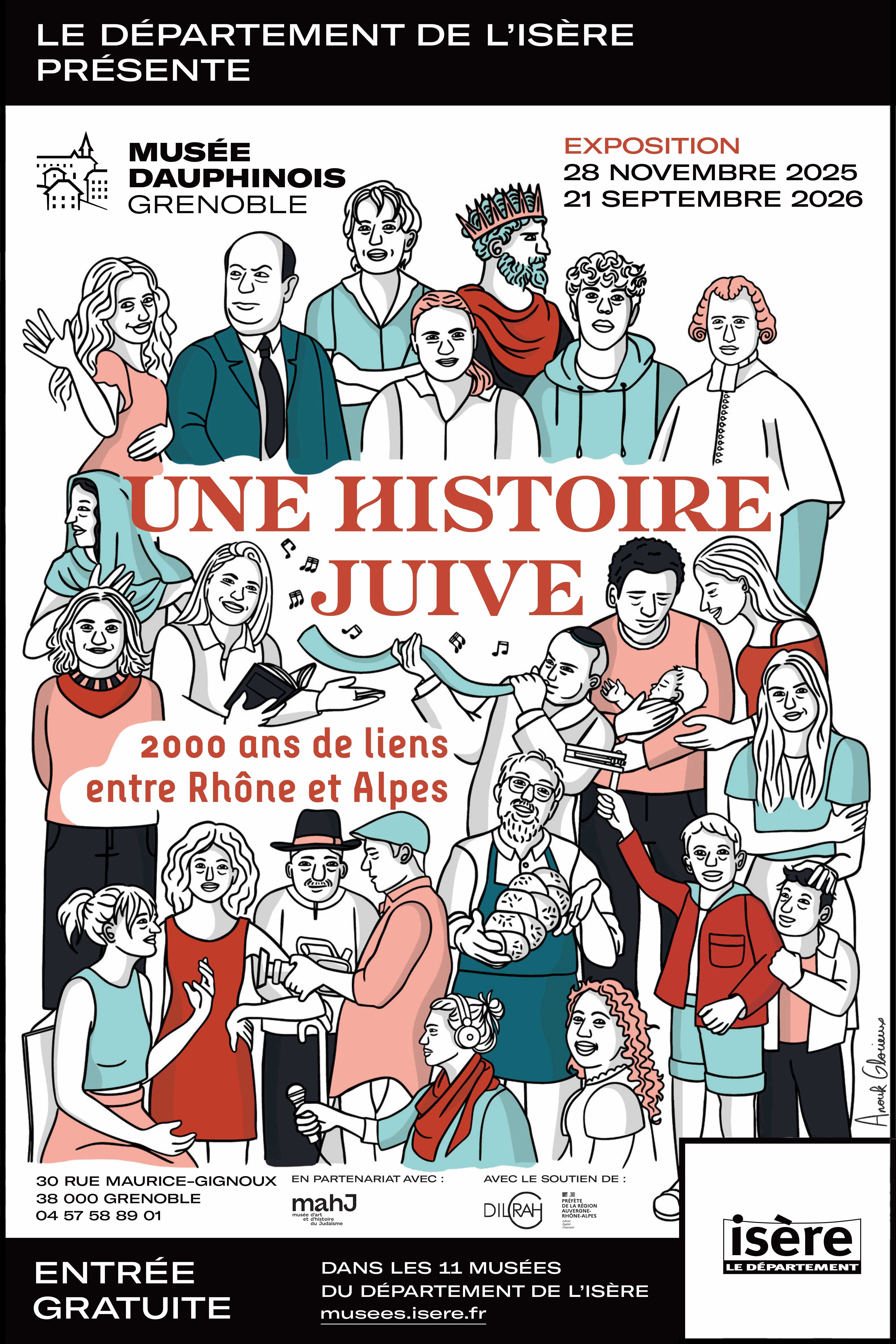 Une histoire juive, 2000 ans de liens entre Rhône et Alpes_Grenoble