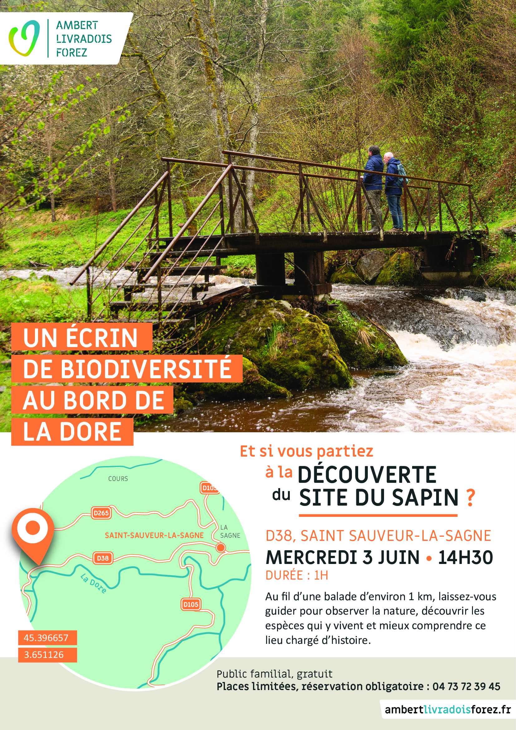 Un écrin de biodiversité au bord de La Dore // Saint-Sauveur-la-Sagne