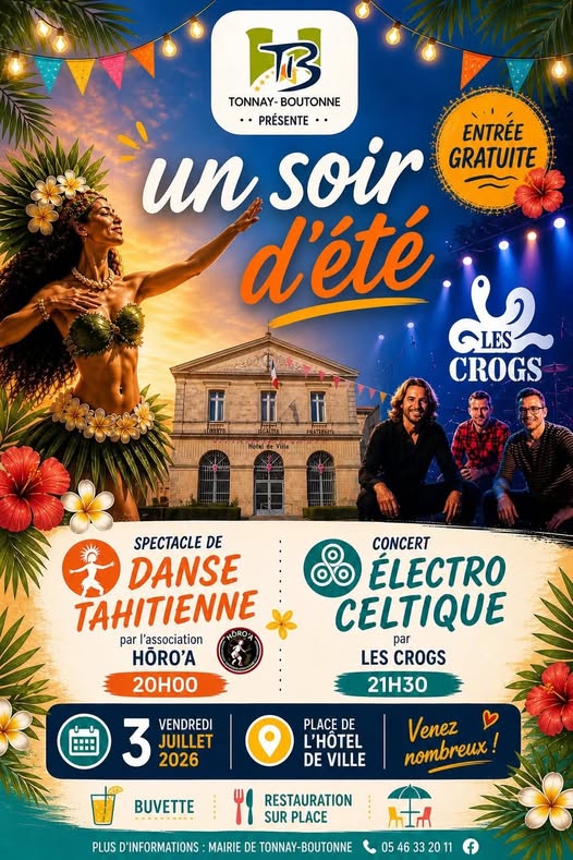 Un soir d'été à Tonnay-Boutonne
