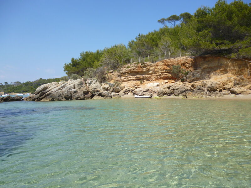 Plage de la Courtade - île de porquerolles - Hyères