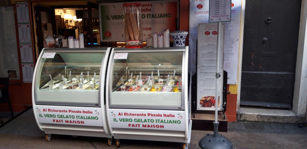 Glaces italiennes artisanales faites maison