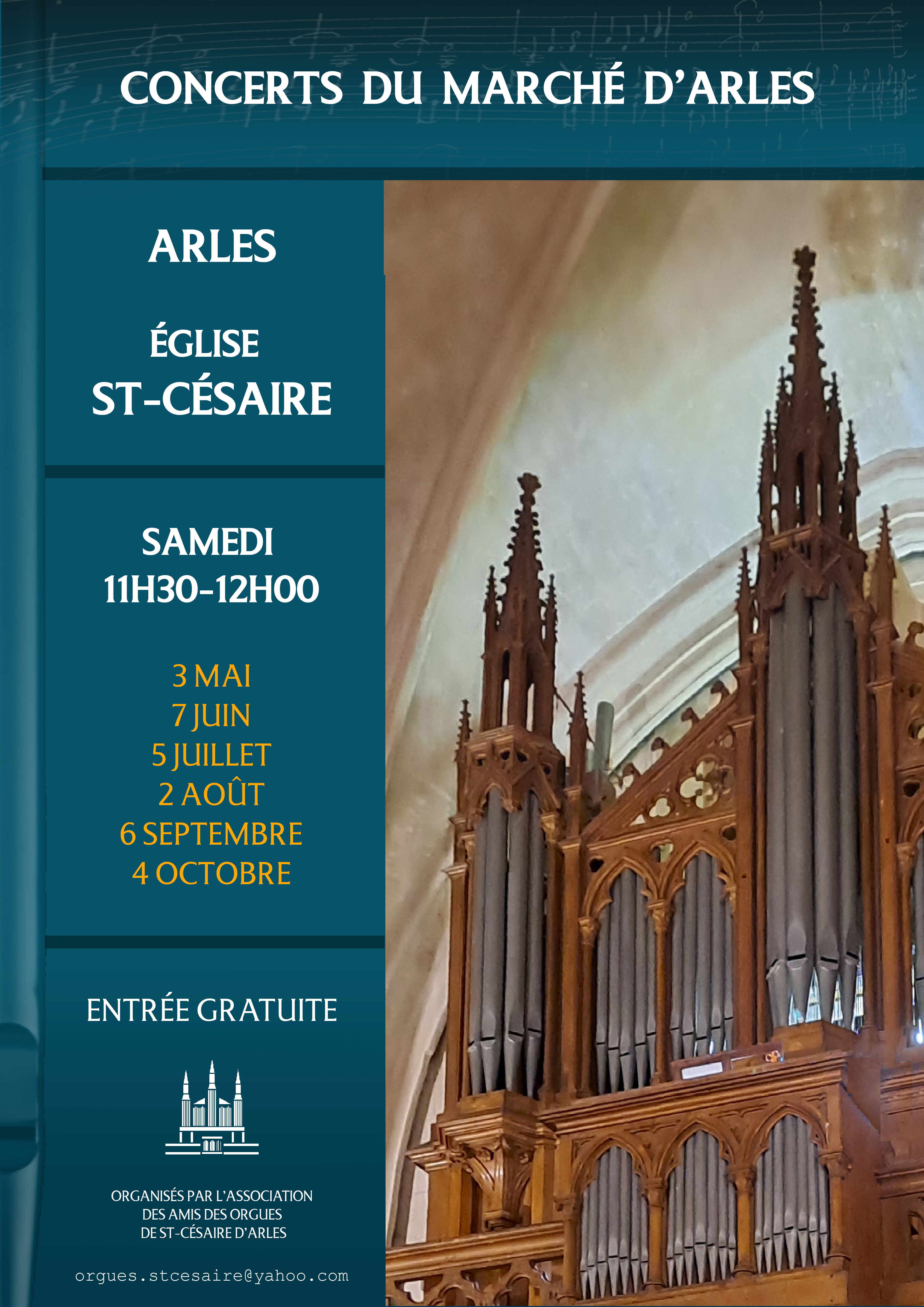 Concerts du Marché d’Arles