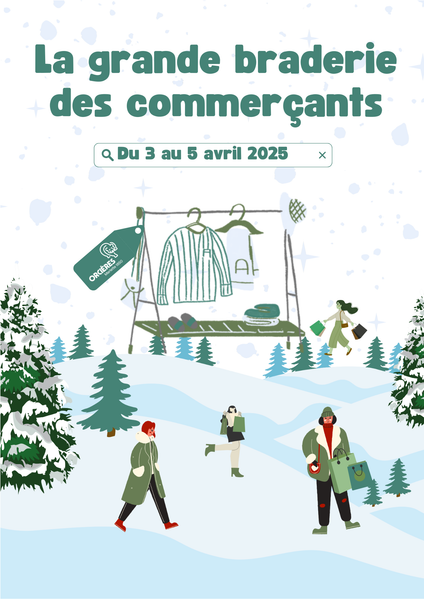 Grande braderie des commerçants (hiver)_Orcières