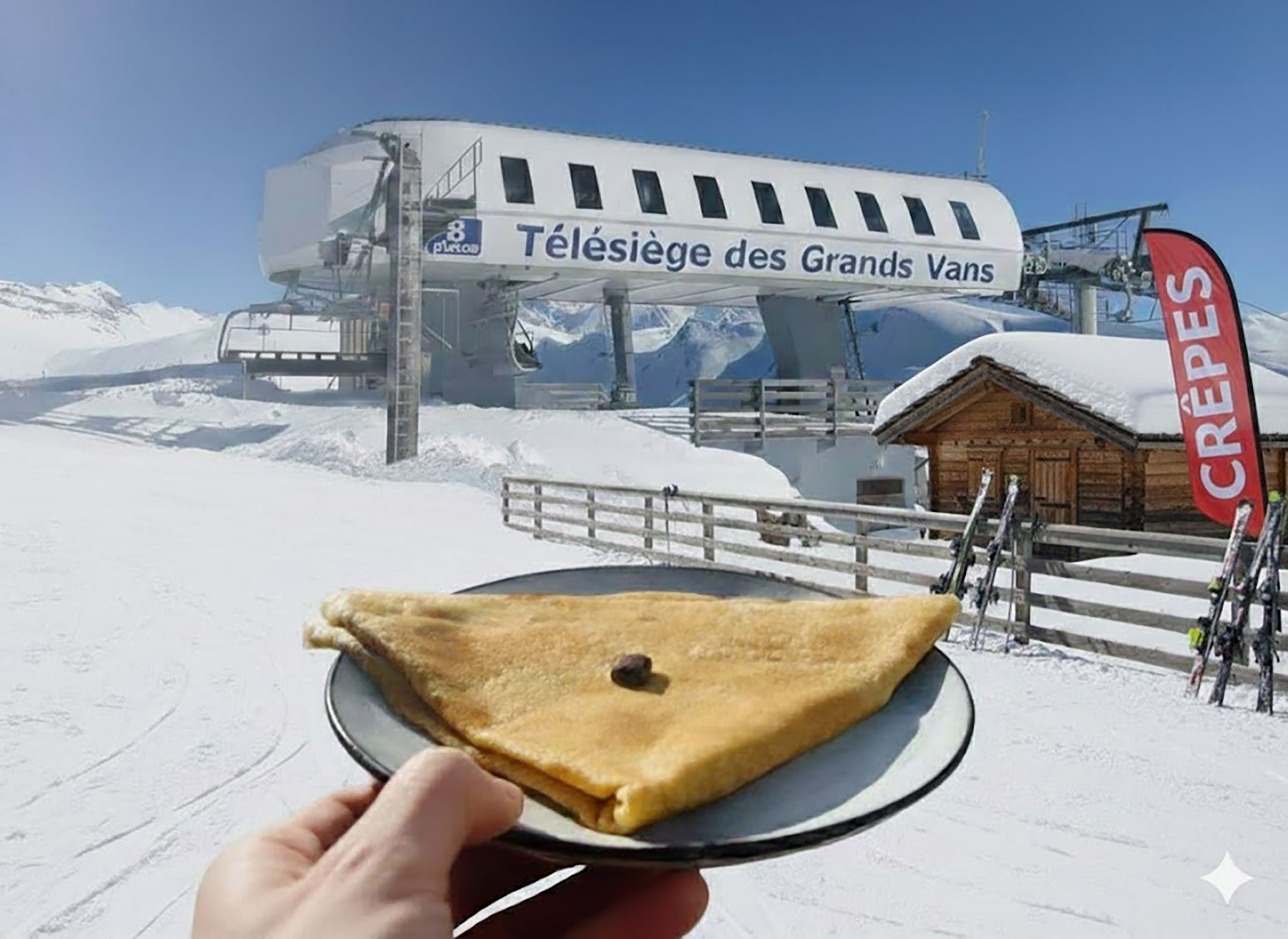 Evénement mange ta crêpe à 2000m