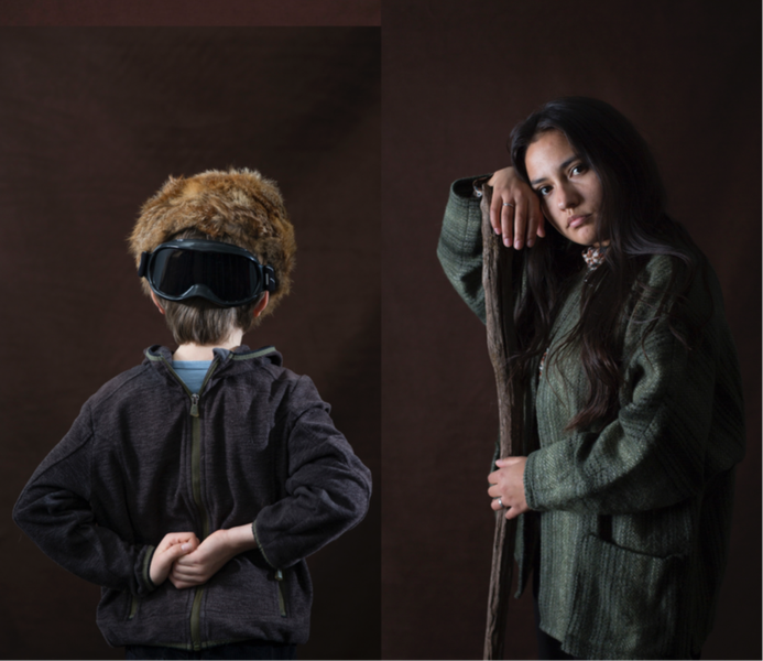 Atelier en famille : portraits en regard