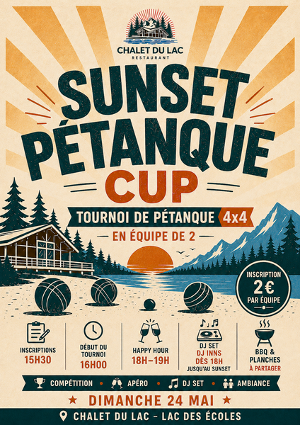 Sunset Petanque cup_Les Gets