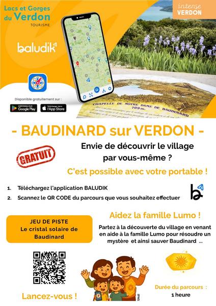 Jeu de Piste Baludik - Le cristal solaire de Baudinard_Régusse