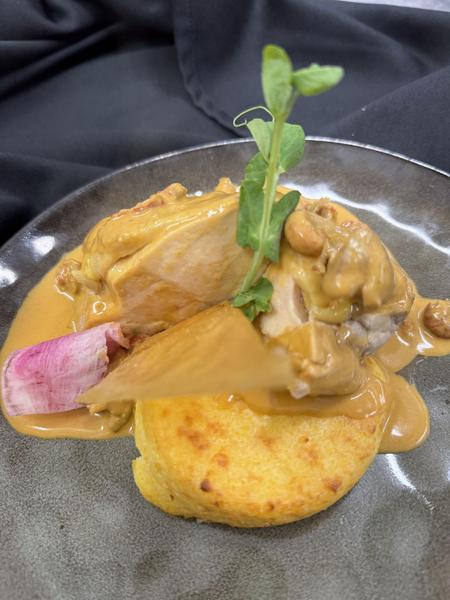 Volaille aux écrevisses