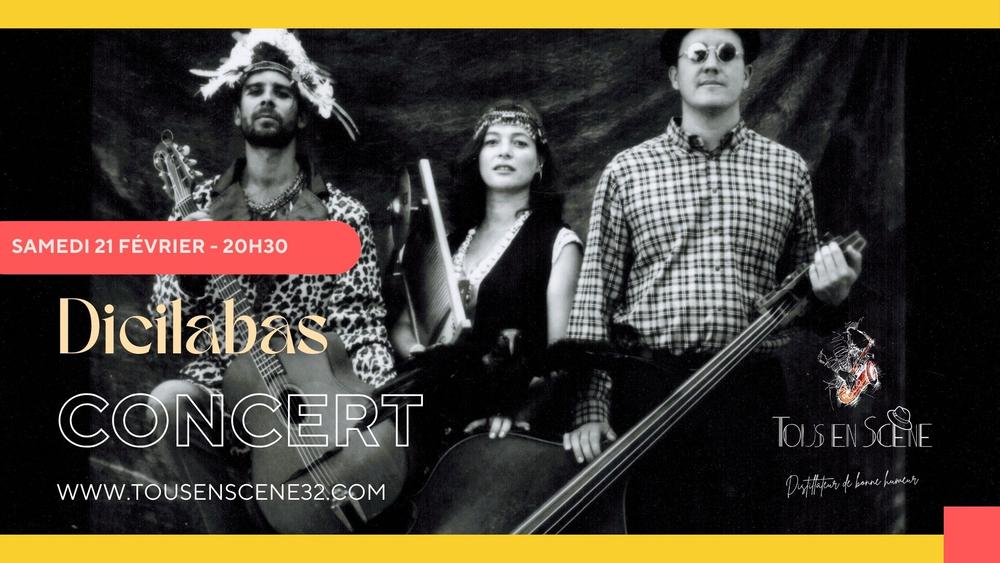 Tous en Scène : Concert du groupe Dicilabas_Condom