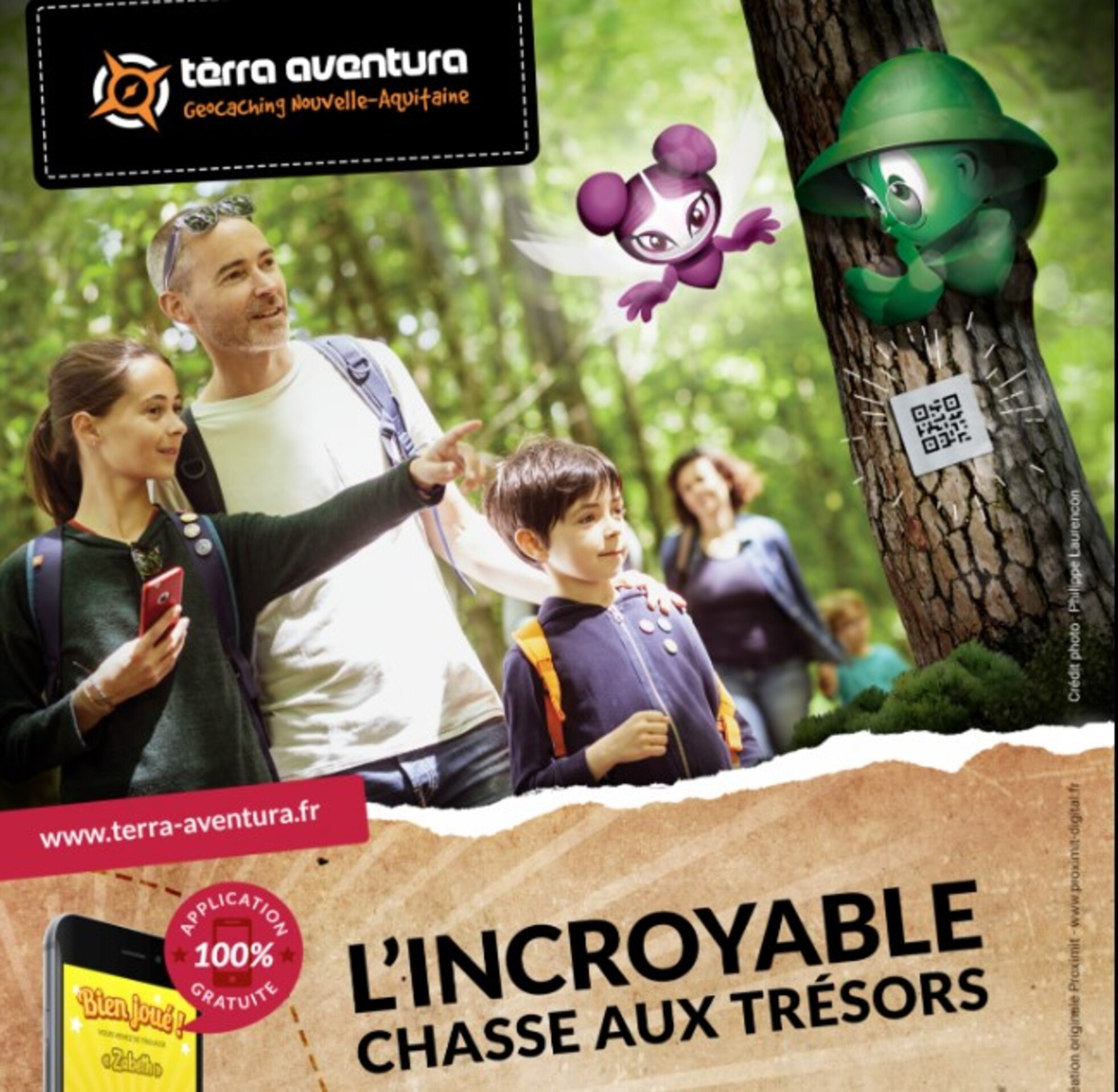 Géocaching : mystère et goutte de pomme